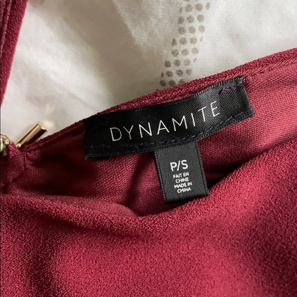 BNWOT burgundy crop top - Picture 3 of 3